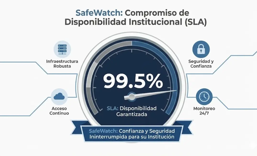 Representación del SLA propuesto para SafeWatch